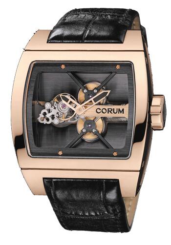 Corum Golden Bridge Ti-Bridge Tourbillon Watch Replica Ref. 022.702.55/0F81 0000